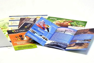 Листовки, лифлеты, флаера, каталоги, буклеты, блокноты